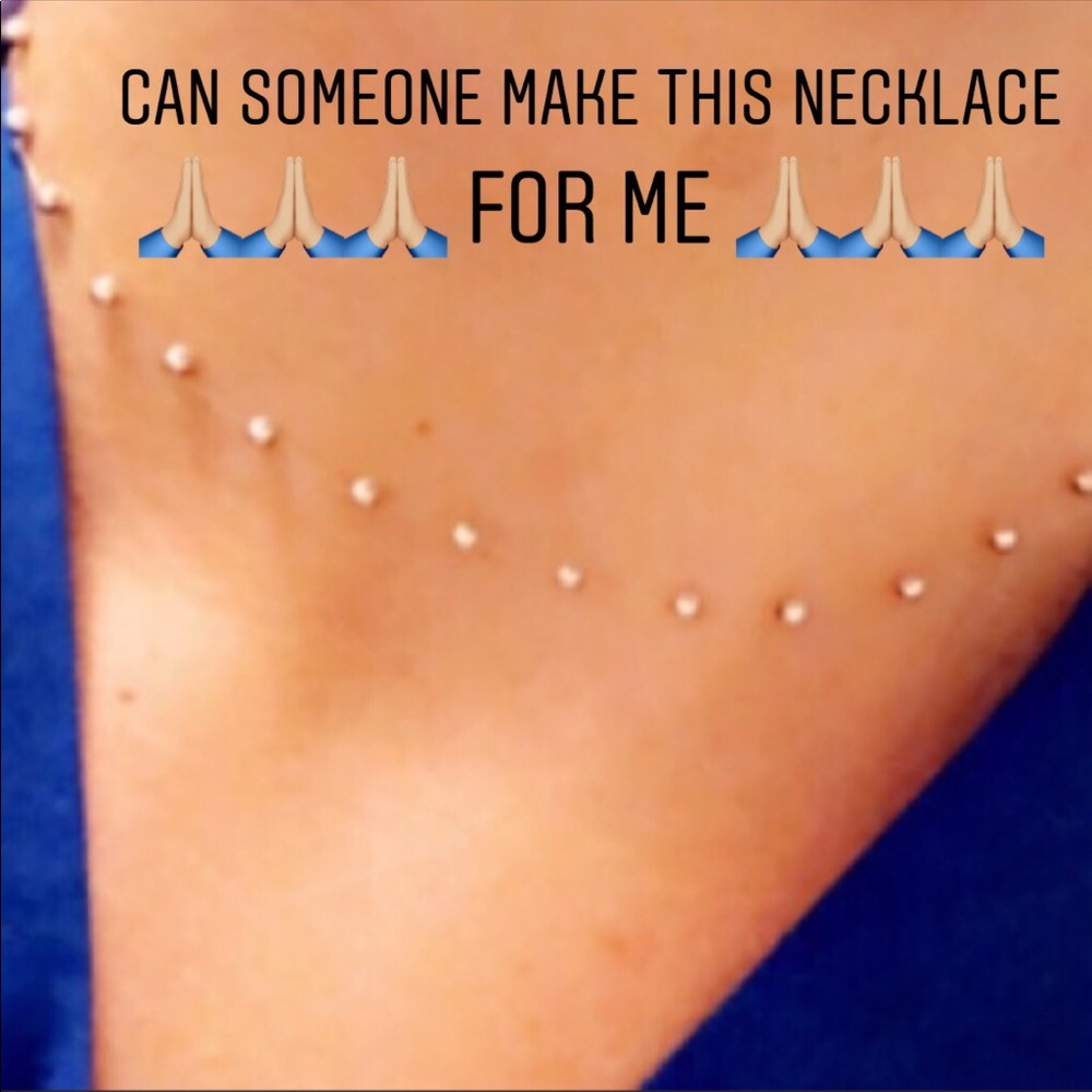 Looking for Champagne Beaded Pearl Illusion Choker